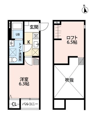 仙台駅 徒歩13分 1階の物件間取画像